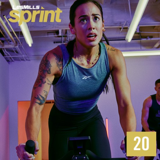 LESMILLS SPRINT 20 VIDEO+MUSIC+NOTES